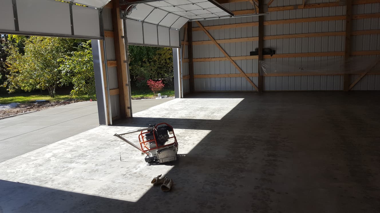 Garage floors