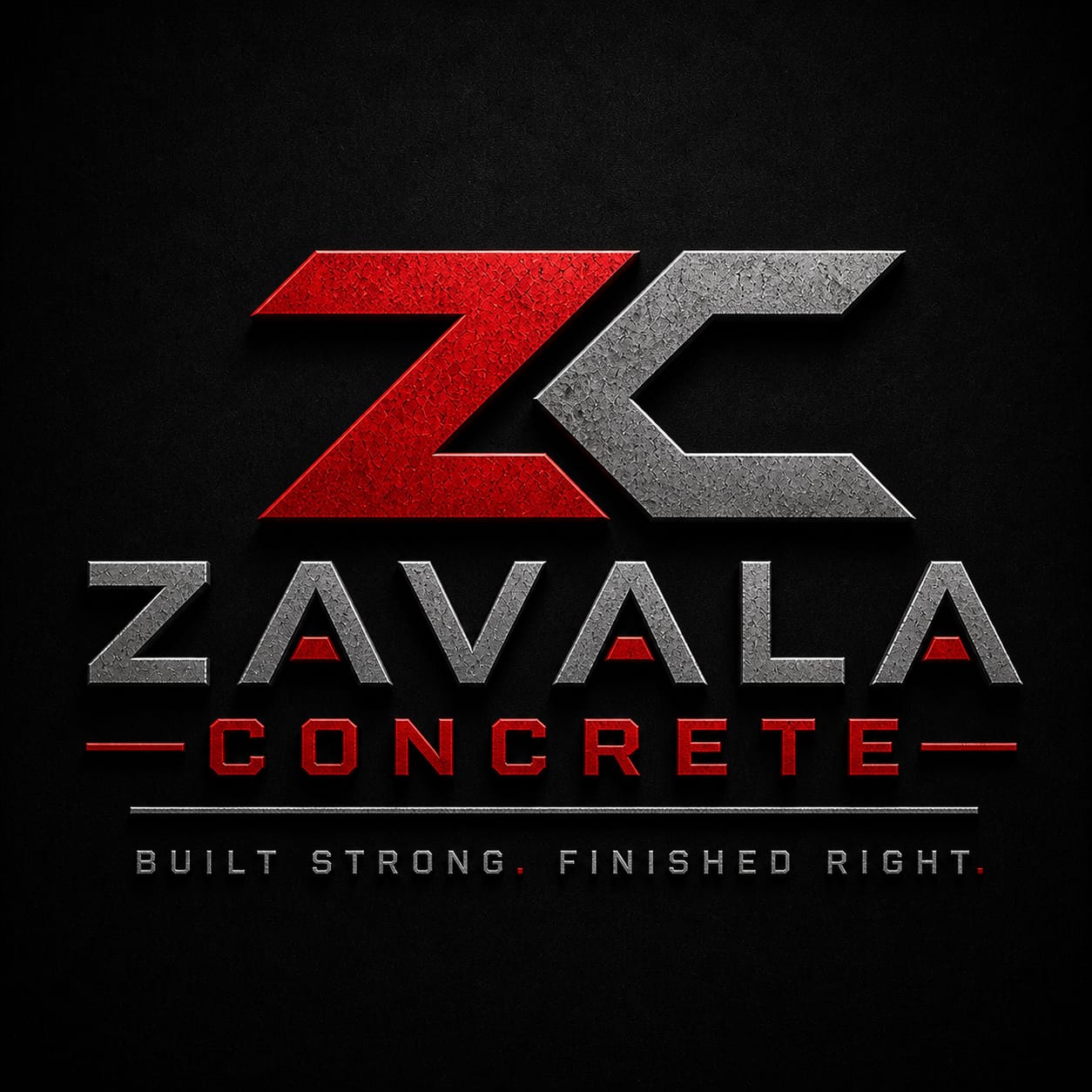 Zavala Concrete LLC Logo